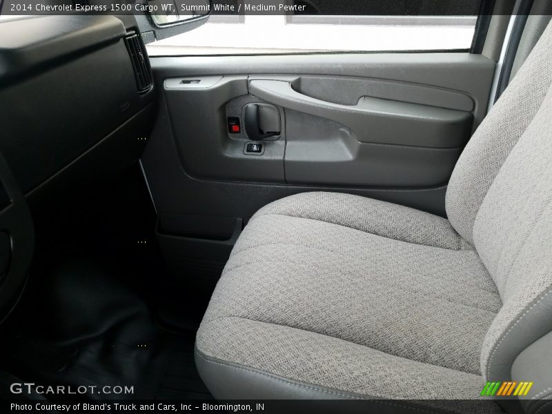 Summit White / Medium Pewter 2014 Chevrolet Express 1500 Cargo WT
