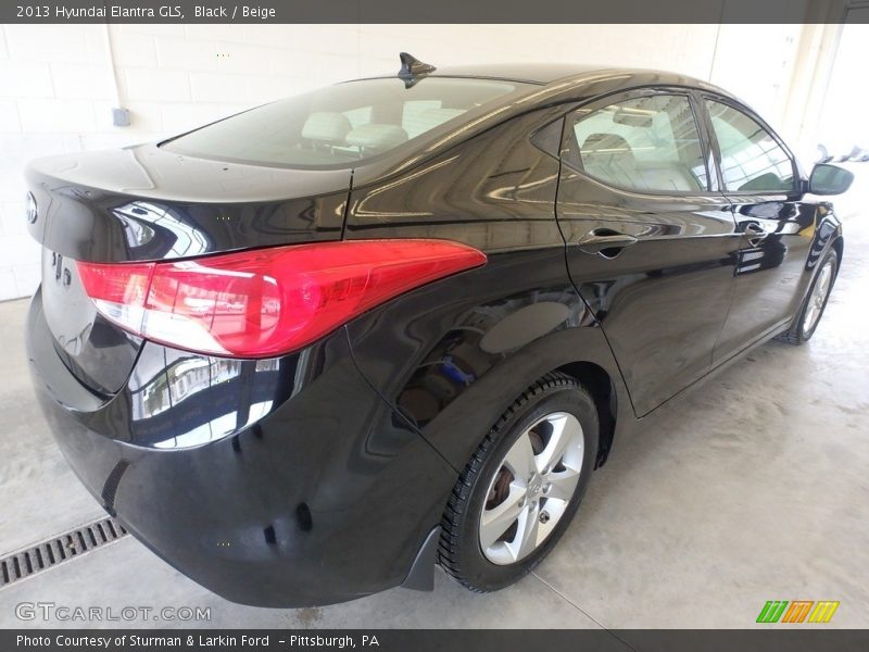 Black / Beige 2013 Hyundai Elantra GLS