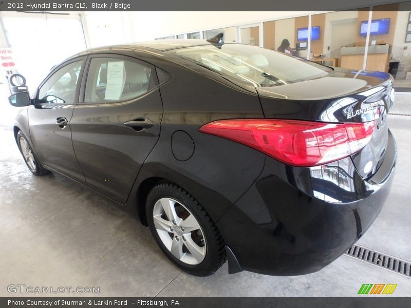 Black / Beige 2013 Hyundai Elantra GLS