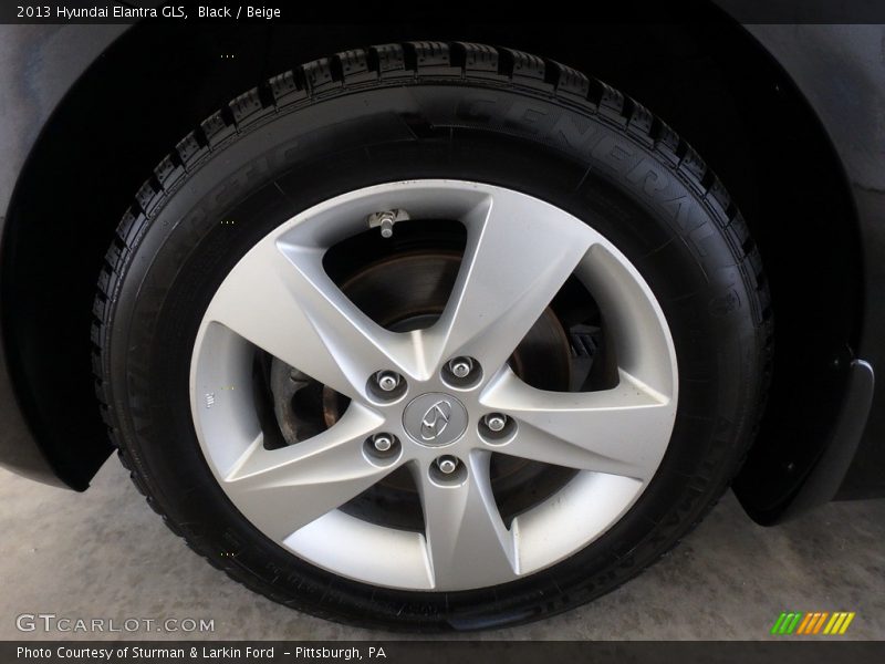 Black / Beige 2013 Hyundai Elantra GLS