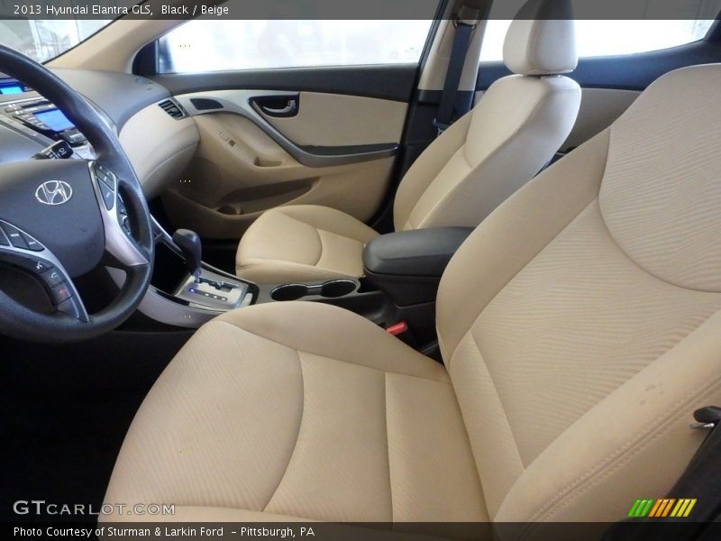 Black / Beige 2013 Hyundai Elantra GLS