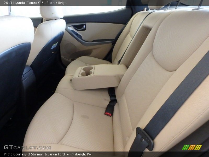 Black / Beige 2013 Hyundai Elantra GLS