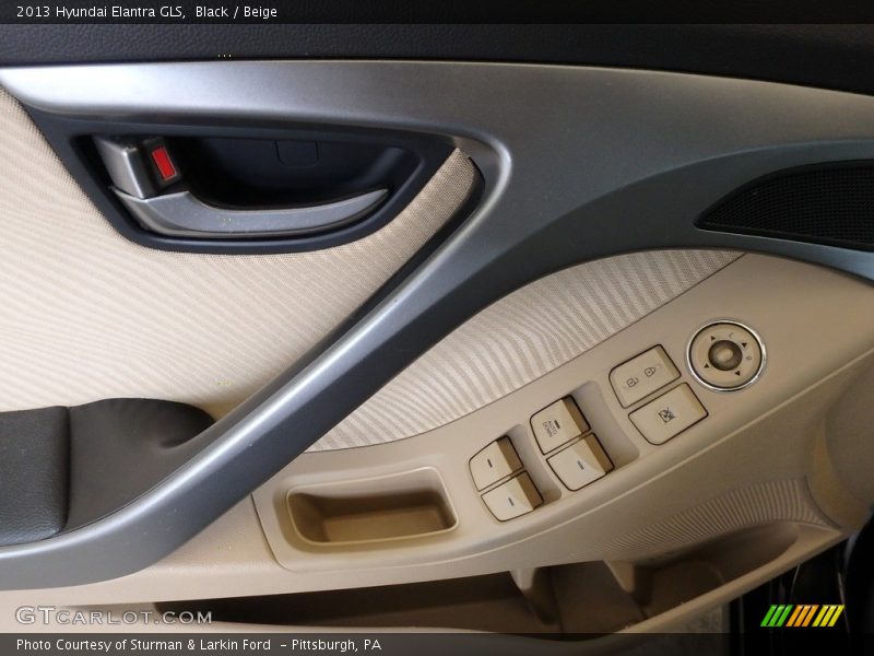 Black / Beige 2013 Hyundai Elantra GLS