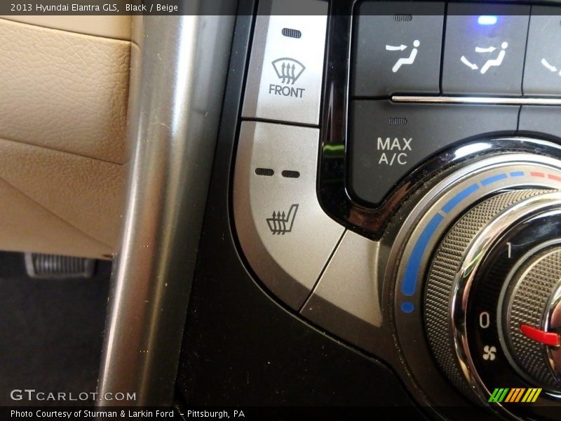 Black / Beige 2013 Hyundai Elantra GLS