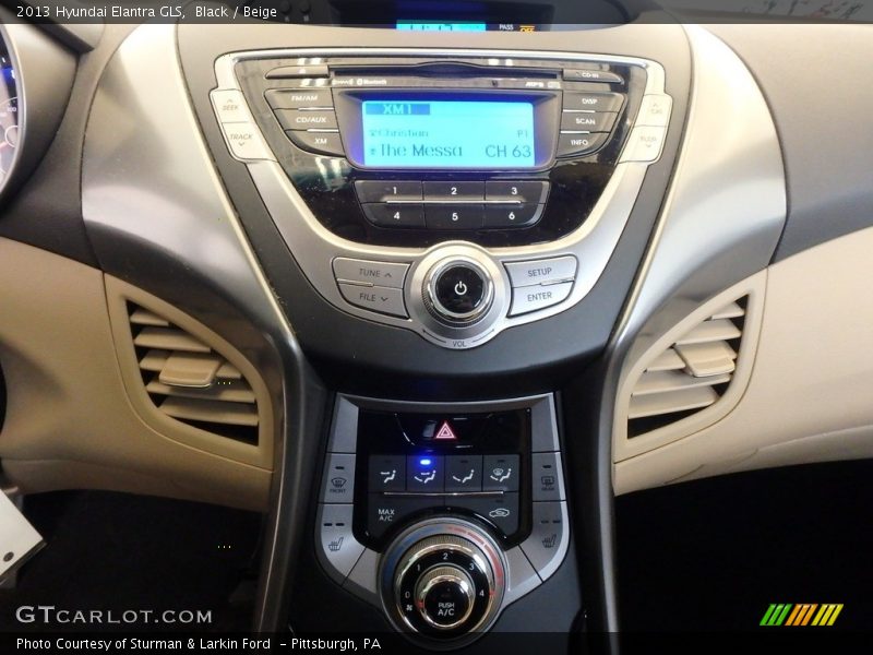 Black / Beige 2013 Hyundai Elantra GLS