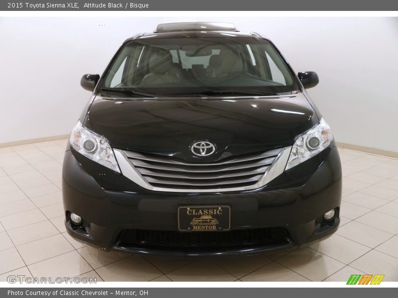 Attitude Black / Bisque 2015 Toyota Sienna XLE