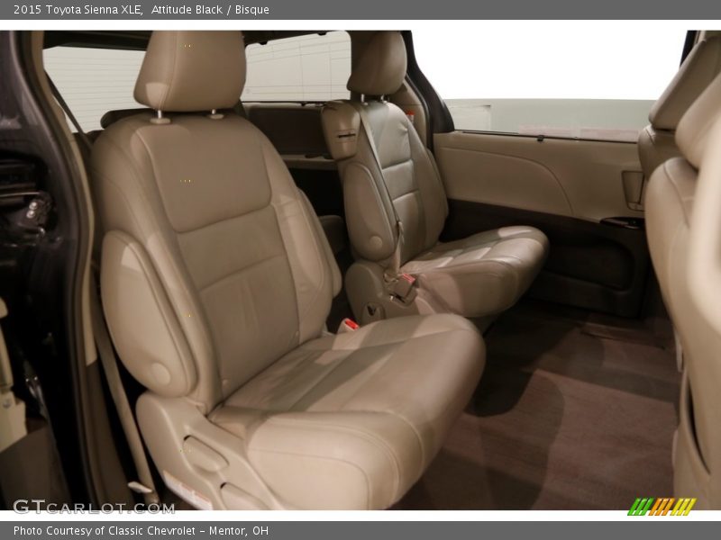 Attitude Black / Bisque 2015 Toyota Sienna XLE
