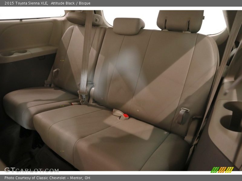Attitude Black / Bisque 2015 Toyota Sienna XLE