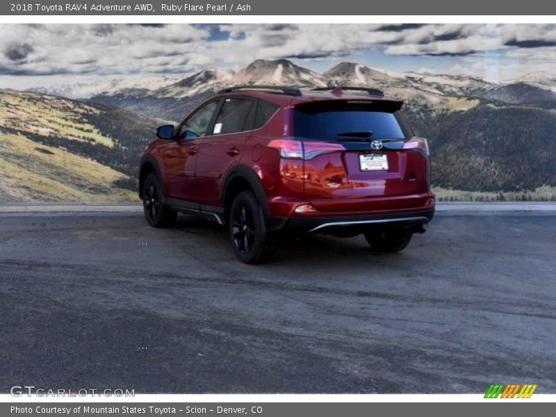 Ruby Flare Pearl / Ash 2018 Toyota RAV4 Adventure AWD