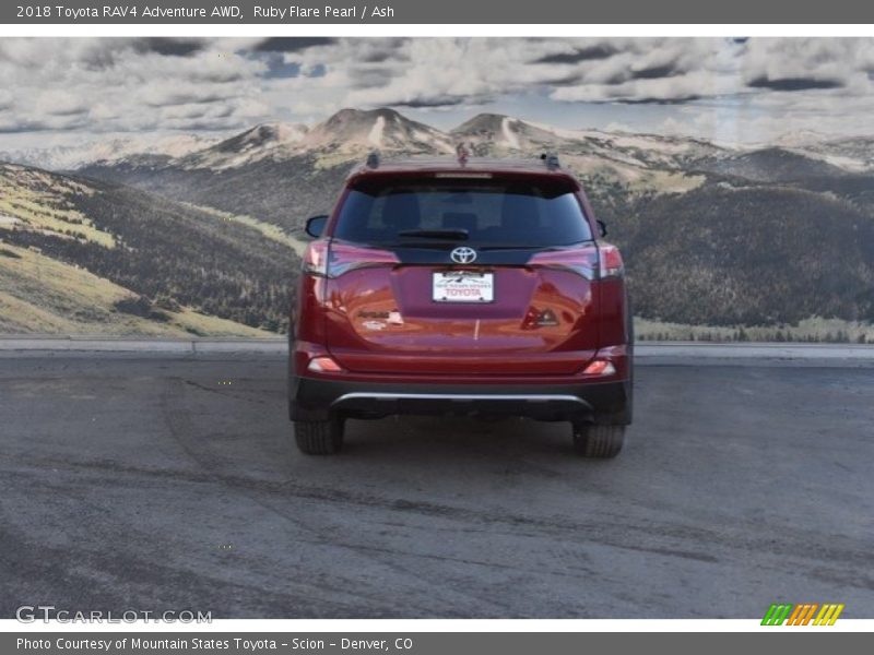 Ruby Flare Pearl / Ash 2018 Toyota RAV4 Adventure AWD