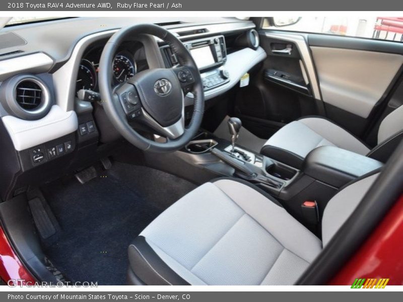 Ruby Flare Pearl / Ash 2018 Toyota RAV4 Adventure AWD