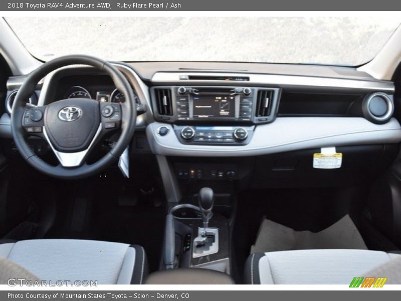 Ruby Flare Pearl / Ash 2018 Toyota RAV4 Adventure AWD