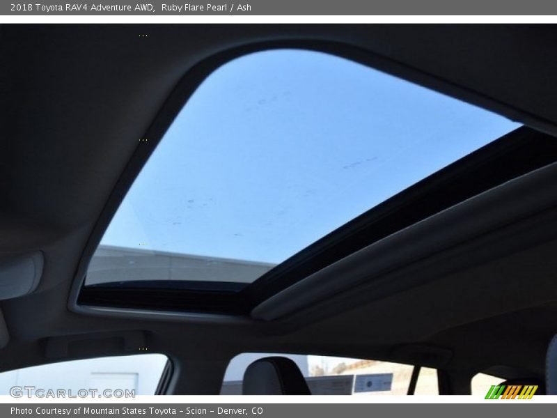 Ruby Flare Pearl / Ash 2018 Toyota RAV4 Adventure AWD
