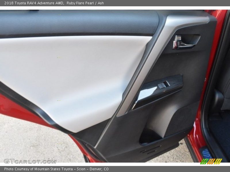 Ruby Flare Pearl / Ash 2018 Toyota RAV4 Adventure AWD