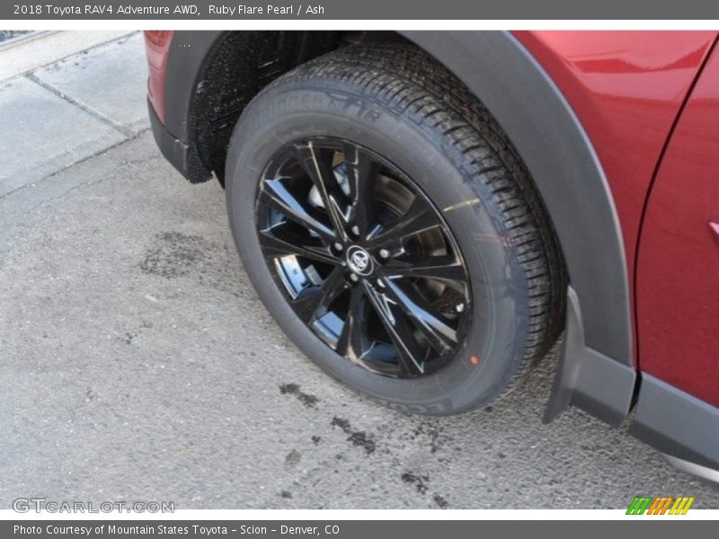 Ruby Flare Pearl / Ash 2018 Toyota RAV4 Adventure AWD
