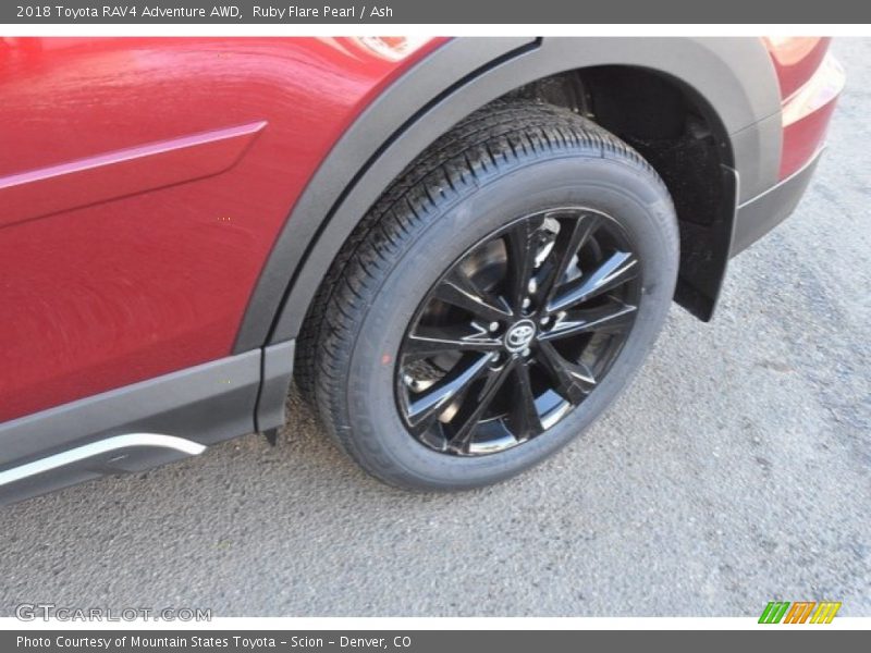 Ruby Flare Pearl / Ash 2018 Toyota RAV4 Adventure AWD