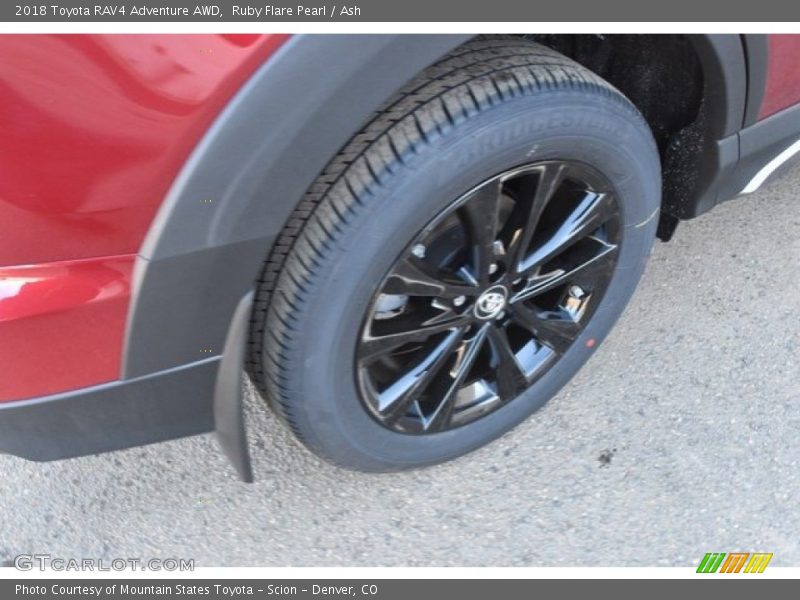 Ruby Flare Pearl / Ash 2018 Toyota RAV4 Adventure AWD