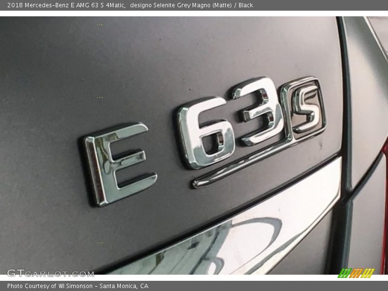  2018 E AMG 63 S 4Matic Logo