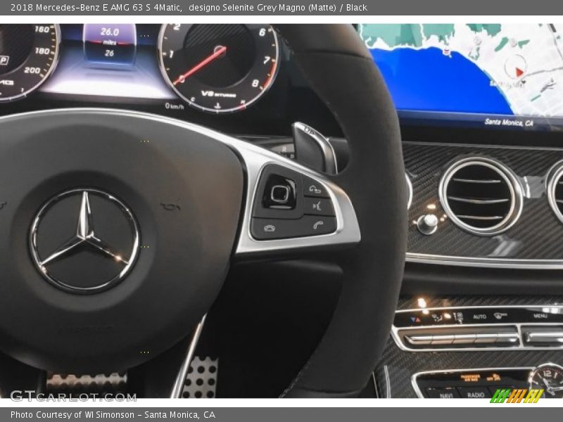 Controls of 2018 E AMG 63 S 4Matic