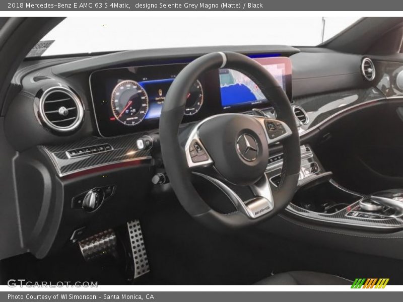 Dashboard of 2018 E AMG 63 S 4Matic