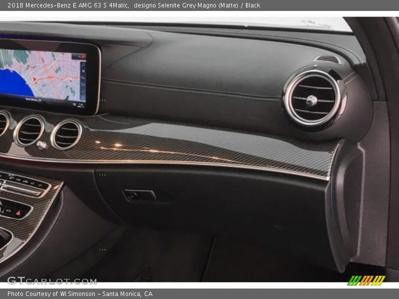 designo Selenite Grey Magno (Matte) / Black 2018 Mercedes-Benz E AMG 63 S 4Matic