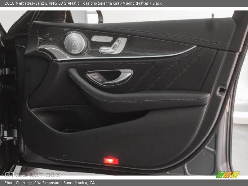 designo Selenite Grey Magno (Matte) / Black 2018 Mercedes-Benz E AMG 63 S 4Matic