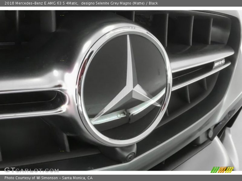 designo Selenite Grey Magno (Matte) / Black 2018 Mercedes-Benz E AMG 63 S 4Matic