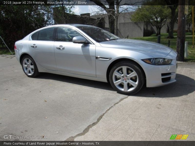 Indus Silver Metallic / Ebony 2018 Jaguar XE 25t Prestige