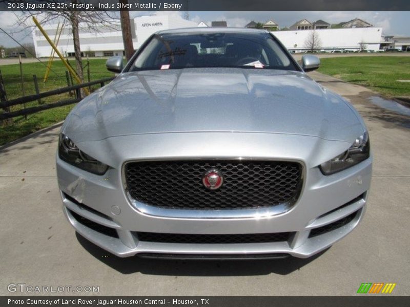 Indus Silver Metallic / Ebony 2018 Jaguar XE 25t Prestige
