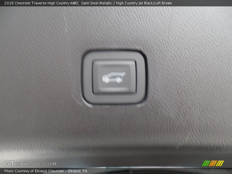 Satin Steel Metallic / High Country Jet Black/Loft Brown 2018 Chevrolet Traverse High Country AWD