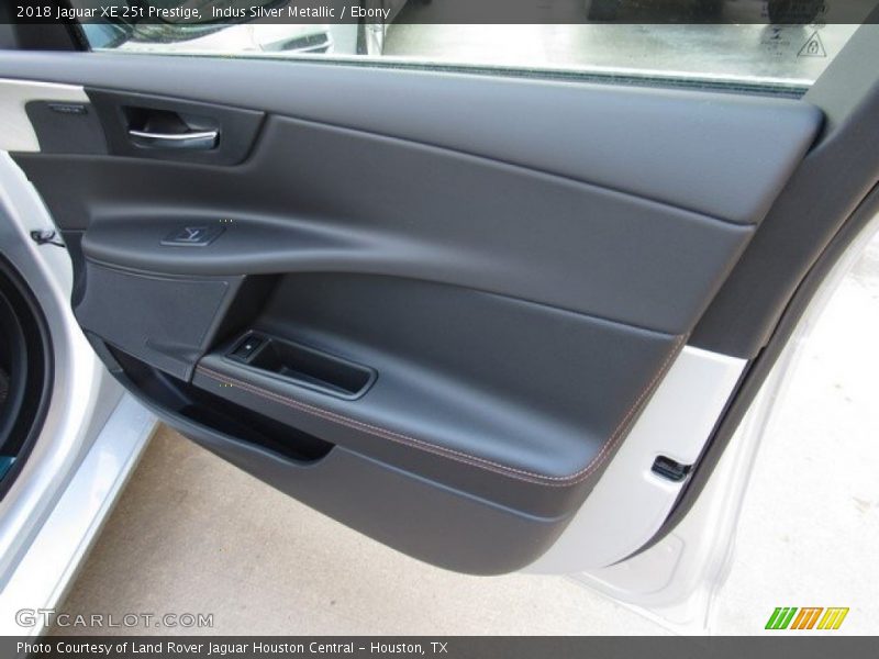 Indus Silver Metallic / Ebony 2018 Jaguar XE 25t Prestige