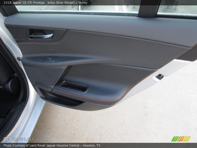 Indus Silver Metallic / Ebony 2018 Jaguar XE 25t Prestige
