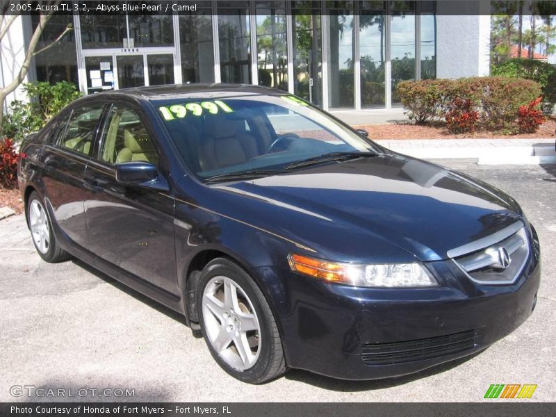 Abyss Blue Pearl / Camel 2005 Acura TL 3.2