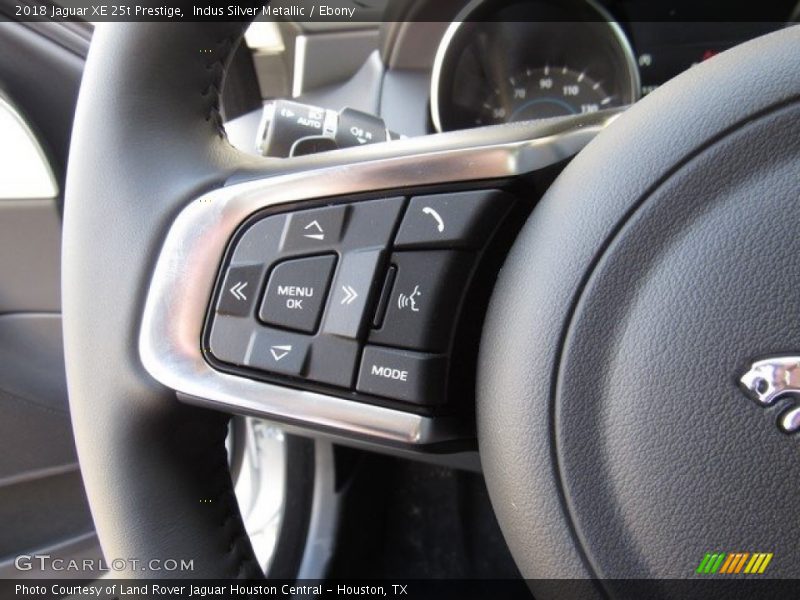 Indus Silver Metallic / Ebony 2018 Jaguar XE 25t Prestige