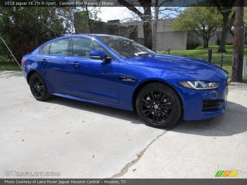 Caesium Blue Metallic / Ebony 2018 Jaguar XE 25t R-Sport