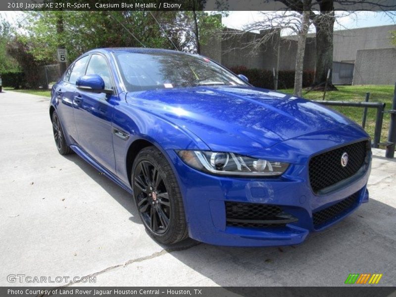 Caesium Blue Metallic / Ebony 2018 Jaguar XE 25t R-Sport