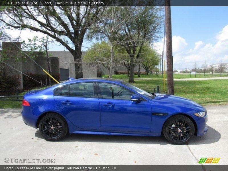 Caesium Blue Metallic / Ebony 2018 Jaguar XE 25t R-Sport