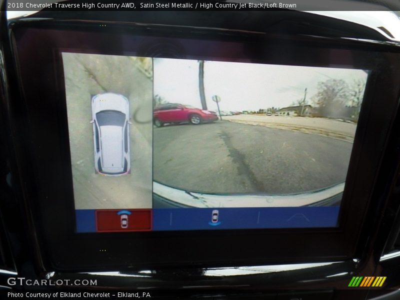 Satin Steel Metallic / High Country Jet Black/Loft Brown 2018 Chevrolet Traverse High Country AWD