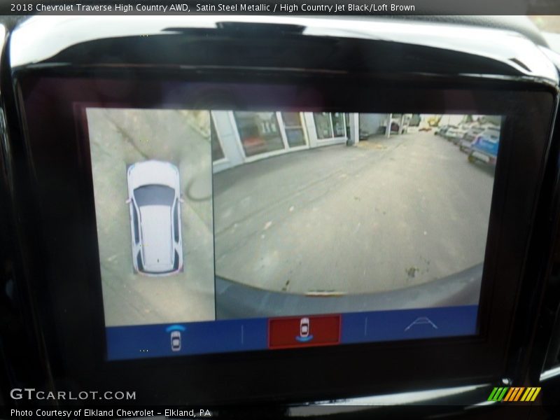 Satin Steel Metallic / High Country Jet Black/Loft Brown 2018 Chevrolet Traverse High Country AWD