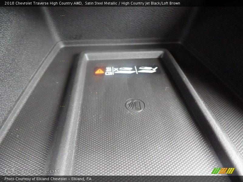 Satin Steel Metallic / High Country Jet Black/Loft Brown 2018 Chevrolet Traverse High Country AWD