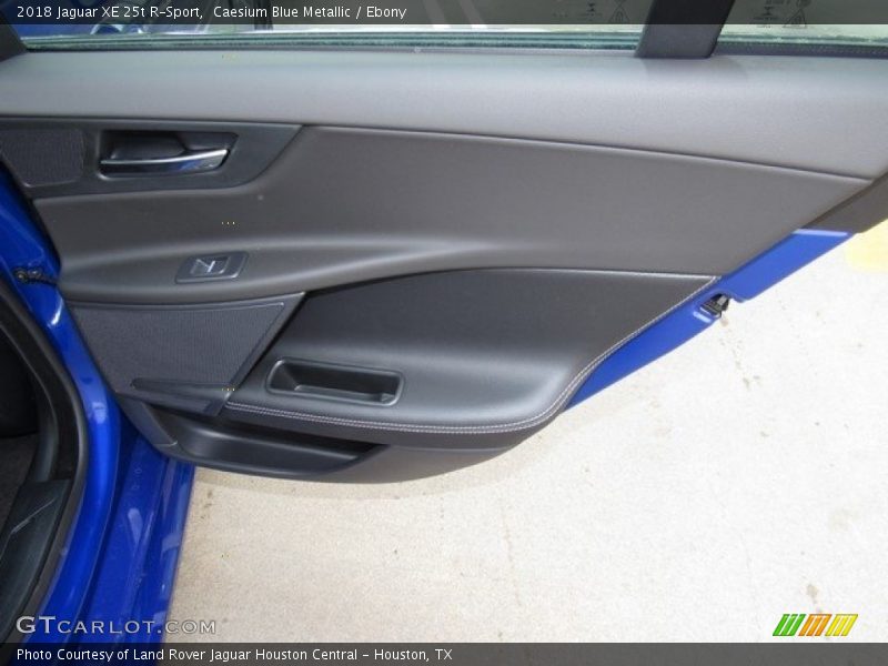 Caesium Blue Metallic / Ebony 2018 Jaguar XE 25t R-Sport