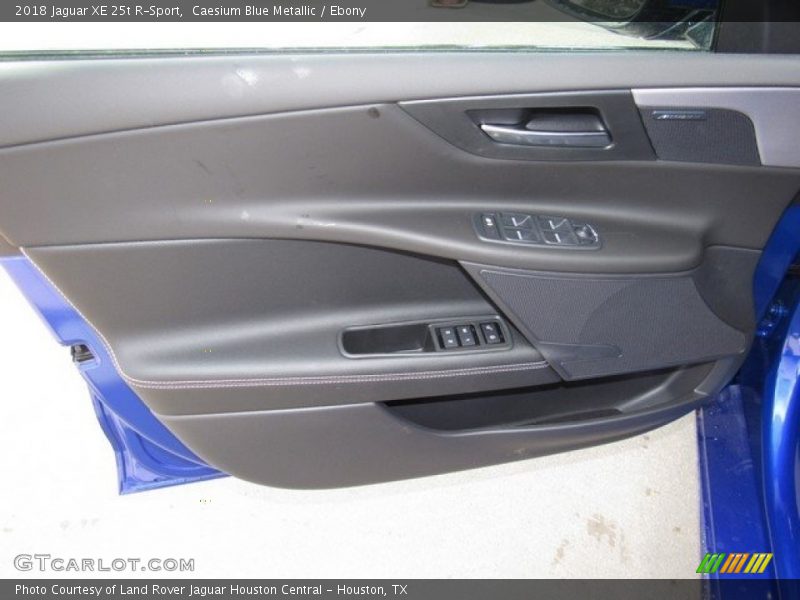 Caesium Blue Metallic / Ebony 2018 Jaguar XE 25t R-Sport
