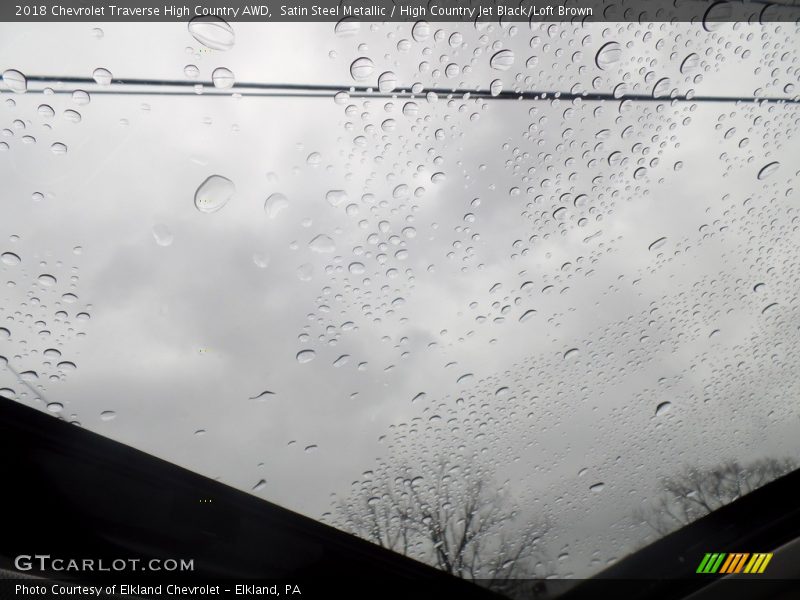 Satin Steel Metallic / High Country Jet Black/Loft Brown 2018 Chevrolet Traverse High Country AWD