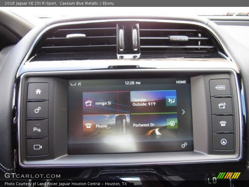 Caesium Blue Metallic / Ebony 2018 Jaguar XE 25t R-Sport