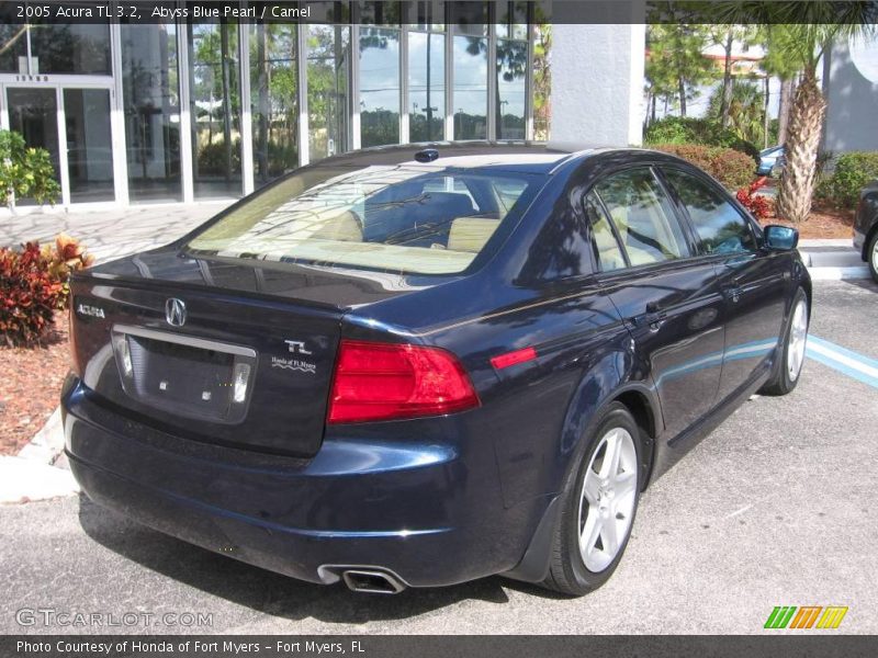 Abyss Blue Pearl / Camel 2005 Acura TL 3.2
