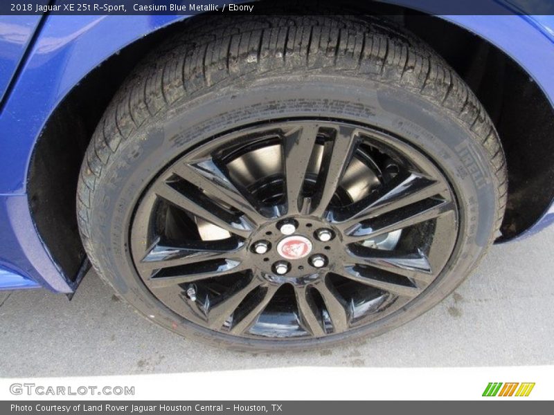 Caesium Blue Metallic / Ebony 2018 Jaguar XE 25t R-Sport