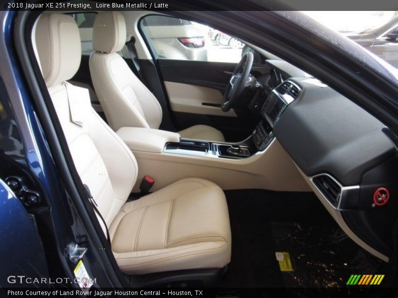 Loire Blue Metallic / Latte 2018 Jaguar XE 25t Prestige