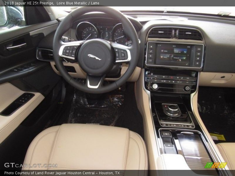 Loire Blue Metallic / Latte 2018 Jaguar XE 25t Prestige