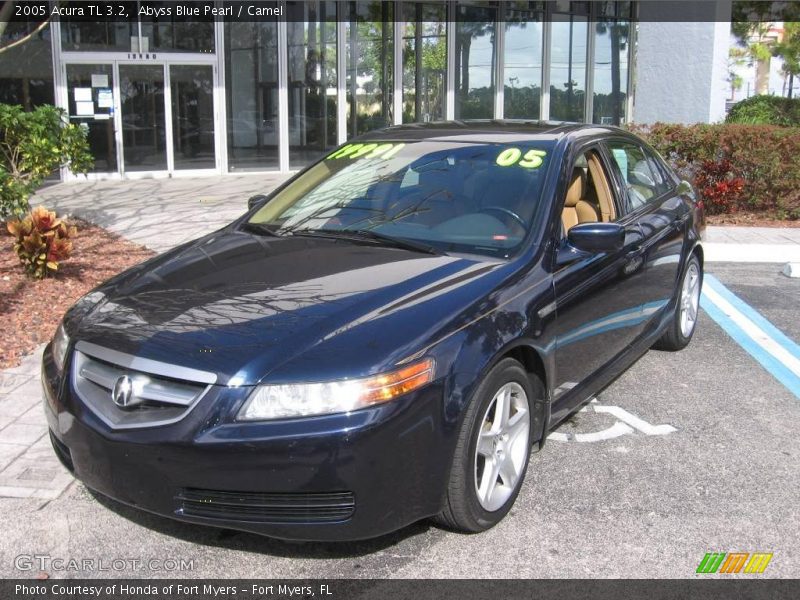 Abyss Blue Pearl / Camel 2005 Acura TL 3.2