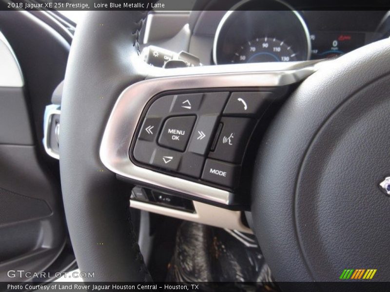 Loire Blue Metallic / Latte 2018 Jaguar XE 25t Prestige